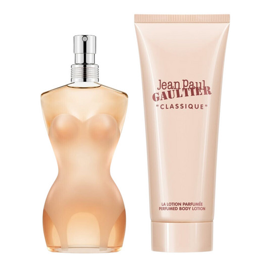 Jean Paul Gaultier CLASSIQUE + Body Lotion 50ml (EdT) + 75ml Body Lotion