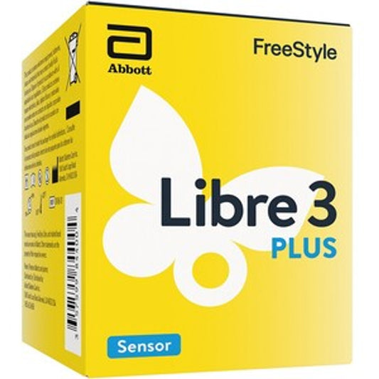 Abbott FreeStyle Libre 3 Plus Diabetes Sensor 1 Stück FreeStyle Libre 3 Plus Blutzucker Messgerät Blood Pressure 1x